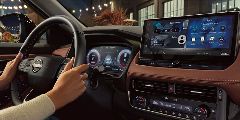 The safety features in the 2024 Nissan Rogue in Pompano Beach, FL